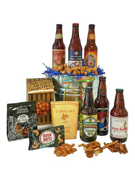 See more ideas about beer gifts, gift baskets, beer gifts basket. Happy Birthday Beer Gift Basket (With images) | Beer ...