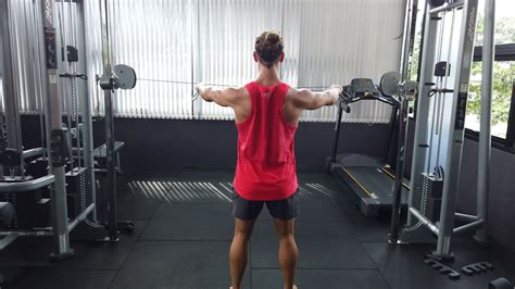 Cable Rear Delt Fly BestExercise For Rear Delts Fix Rounded Shoulders YouTube