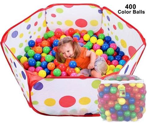 Click N Play Playpen Ball Pit Bundle W Value Pack Of 400 Balls Ball Pit Playpen