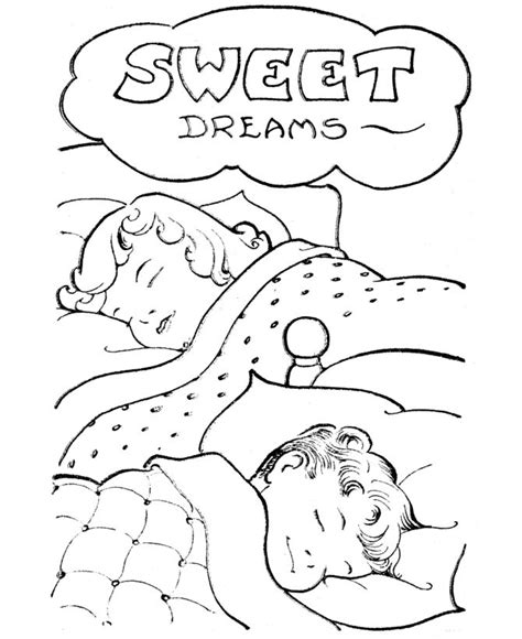 Sleep Coloring Pages Maryilthornton