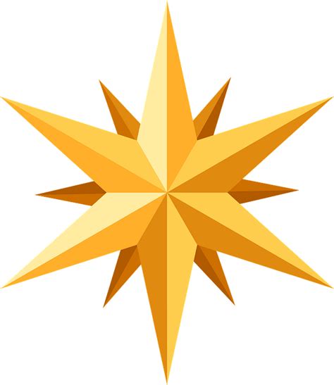 Christmas Star Icon Png Transparent Background Free Download 9807