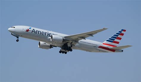 New Livery American Airlines 777 200 N782an Lax Takeoff Flickr