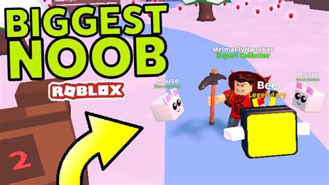 The Biggest Noob In Roblox Fruit Collecting Simulator Youtube