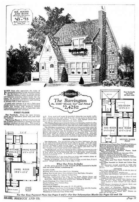 Sears Catalog ‘kit Homes From The Early 20th Century