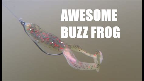 Soft Plastic Buzzfrog And How I Rig It Youtube