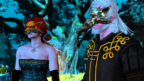 Witcher 3 Wild Hunt Romance Triss Merigold Youtube