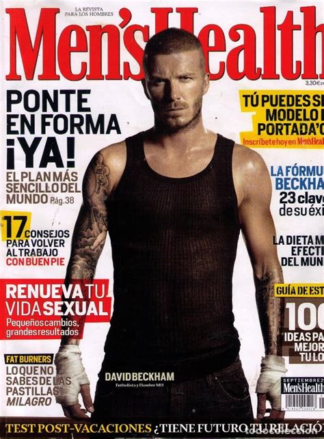 Mens Health Nº 85 David Beckham En Portada Vendido En Venta
