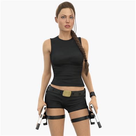 3d Lara Croft Movie Outfit V1 Model Turbosquid 1728889