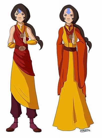 Avatar Female Korra Legend Airbender Clothes Aang