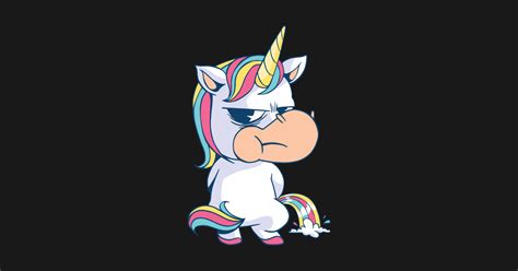 Unicorn Pee A Rainbow Unicorn Fun Pee Funny Humor Sticker Teepublic