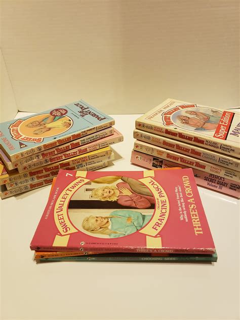 Francine Pascal S Sweet Valley High And Sweet Valley Twins Set Of Books S Books S Kid