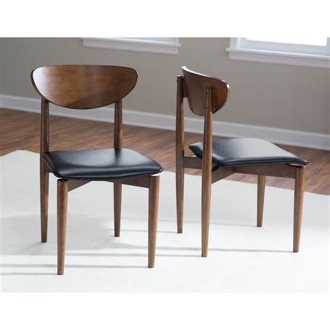 Belham Living Carter Mid Century Modern Dining Chair Set Of 2 Di
