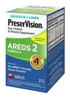 Preservision Areds Formula Eye Vitamin Mineral Supplement Softgels Eye Vitamins Vitamins