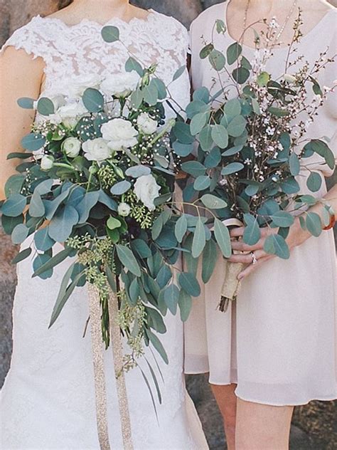 15 Stunning Greenery Wedding Bouquets Greenery Wedding Bouquet