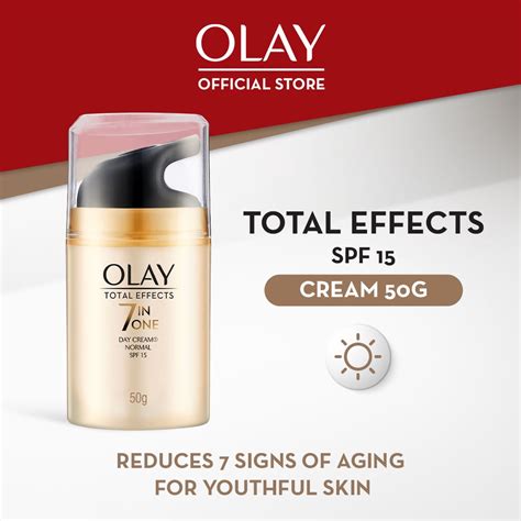 Olay Total Effects 7 Benefits Cream Moisturizer Normal Spf15 Uv