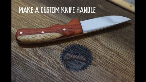 Making A Custom Handmade Knife Kit Handle Youtube
