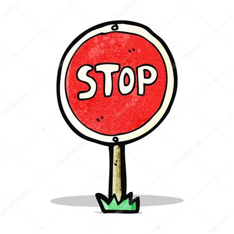 Cartoon Stop Symbol — Stock Vector © Lineartestpilot 59654173