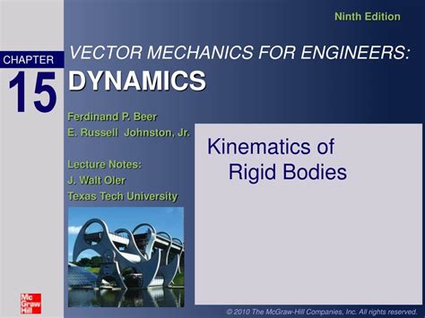 Ppt Kinematics Of Rigid Bodies Powerpoint Presentation Free Download