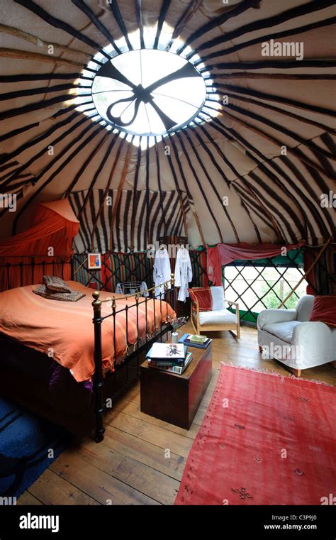 Yurt Interior High Resolution Stock Photography And Images Alamy