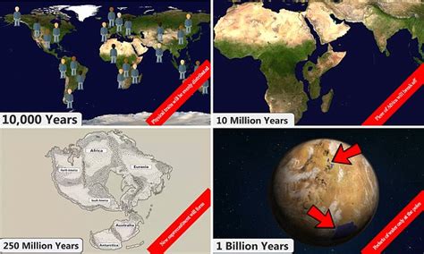 Video Reveals What The World Be Like In One Billion Years Daily Mail