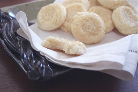 It's familiar yet new, comforting with the biscotti of shortbread: Confections from the Cody Kitchen: Soft Almond Sugar Cookies