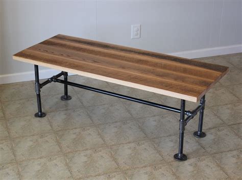 It all started with this coffee table that i shared in a thrifty thursday post awhile ago. Handmade Reclaimed Barn Wood Coffee Table With Industrial ...