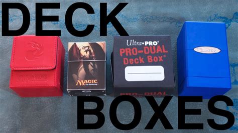 We have an extensive collection of snes and n64 games! What Is The Best Deck Box For Magic: The Gathering ...