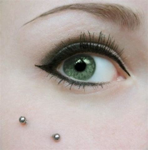 Anti Ceja Piercing Tattoo Eyebrow Piercing Jewelry Dermal Piercing