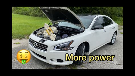 Best First 3 Mods For The Nissan Maxima Youtube