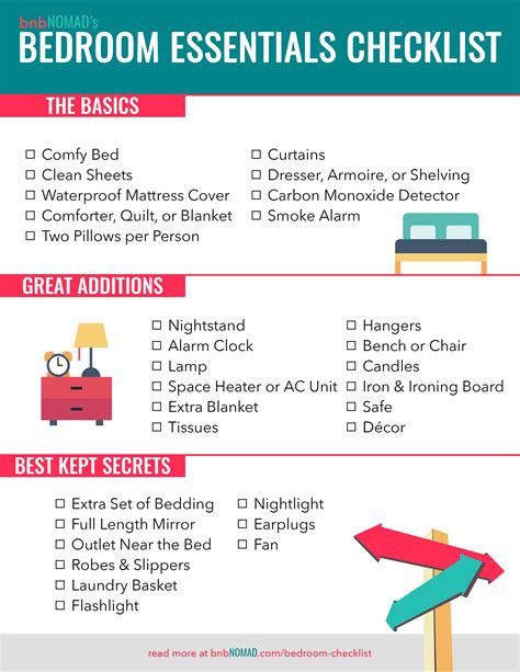 The Airbnb Hosts Ultimate Bedroom Checklist Bnbnomad Bedroom