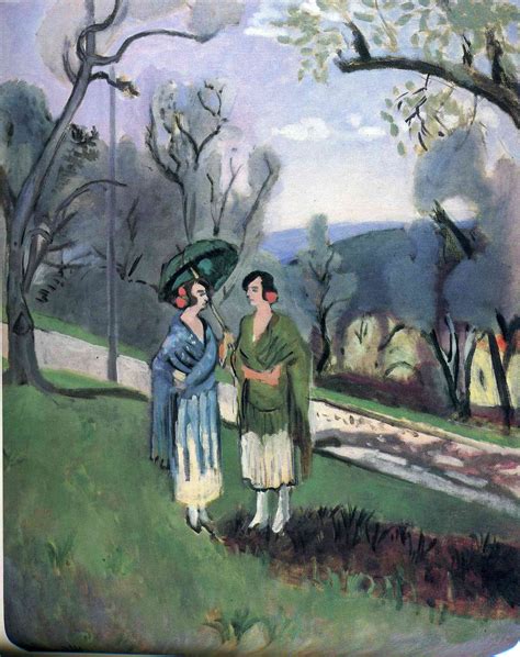 Conversation Under The Olive Trees 1921 Henri Matisse