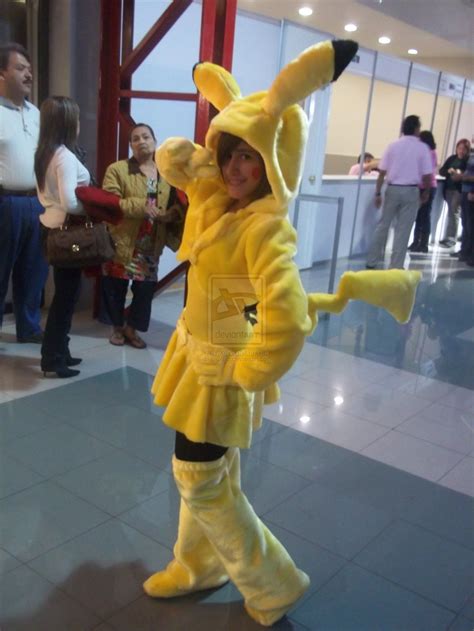 Pikachu Girl Cosplay By BigAlax Deviantart Com On DeviantART Pikachu Costume Pokemon Cosplay
