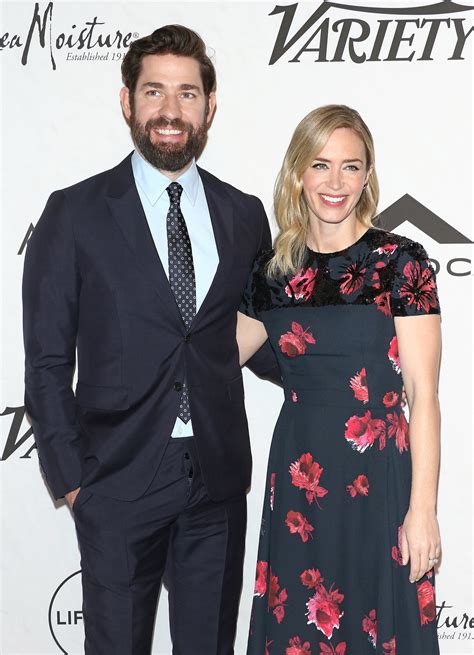 Blunt takes on julie andrews' renowned role as the magical nanny poppins, with miranda playing poppins' lamplighter friend, jack. John Krasinski Just Praised Emily Blunt And Their Kids And ...
