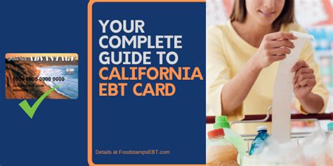 The primary caretaker of a child younger than 6. California EBT Card - Food Stamps EBT