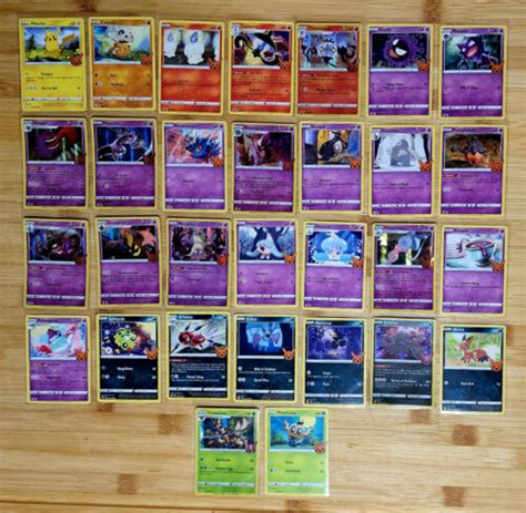 Pokemon Trading Card Game Trick Or Treat Booster Bundle Complete Set