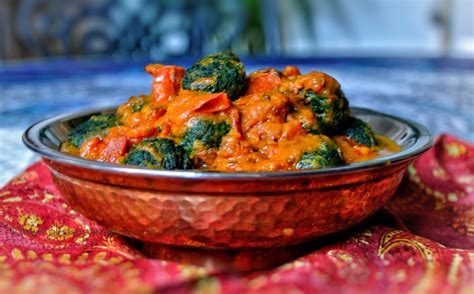 indian vegie feast 7 spinach kofta in tomato gravy please pass the recipe