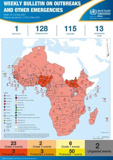 Outbreaks And Emergencies Bulletin Week 19 03 09 May 2021 Who Regional Office For Africa