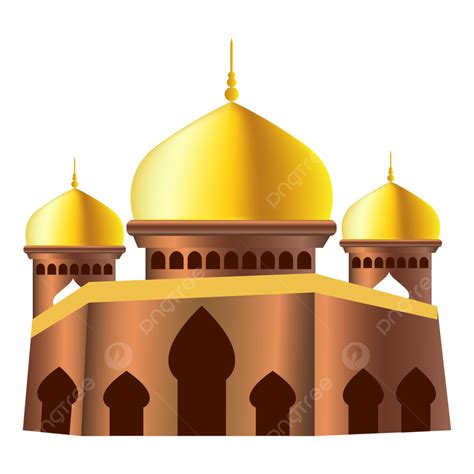 Gambar Masjid 3d Png Gambar Transparen Dan Vektor Masjid Islamic Islam