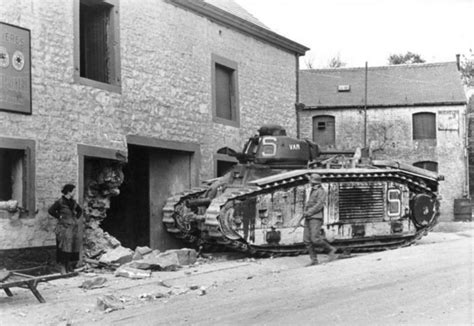 Frances Monstrous Char B1 Tank Ate German Panzers For Breakfast