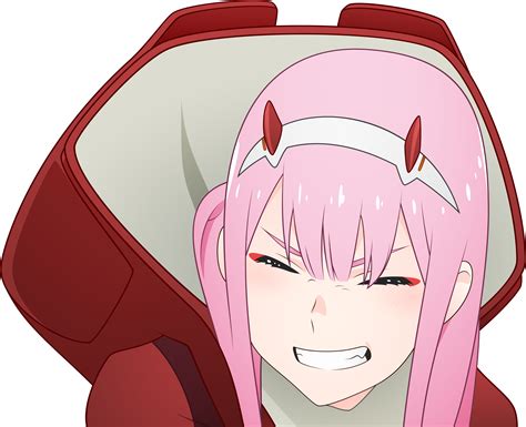 Download Zero Two Anime Png Png And  Base