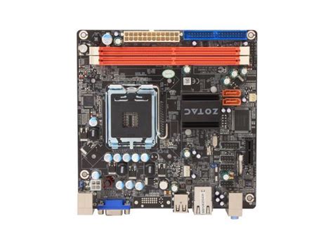 Open Box Zotac Nf610i D E Lga 775 Mini Itx Intel Motherboard Neweggca