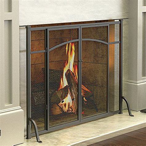Custom Fireplace Screens With Glass Doors Ute Giles