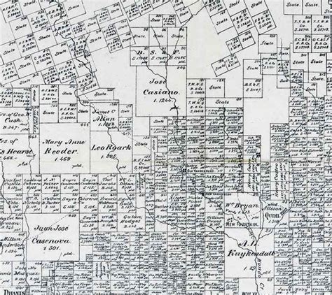 1879 Farm Line Map Of Medina County Texas Etsy