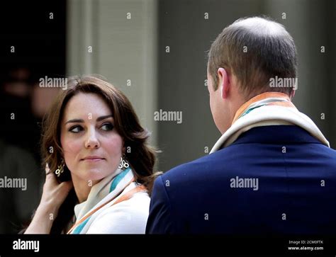 Kate Middleton Royal Tour To India Hi Res Stock Photography And Images