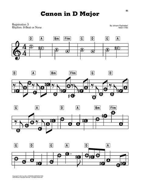 232 scores found for canon in d. Canon In D Sheet Music | Johann Pachelbel | E-Z Play Today
