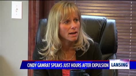 Ousted State Representative Cindy Gamrat Opens Up After Expulsion
