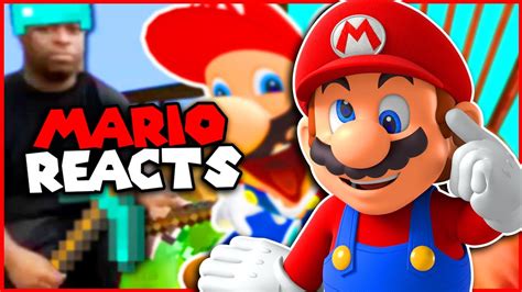 Mario Reacts To Smg4 Funny Tik Toks Youtube