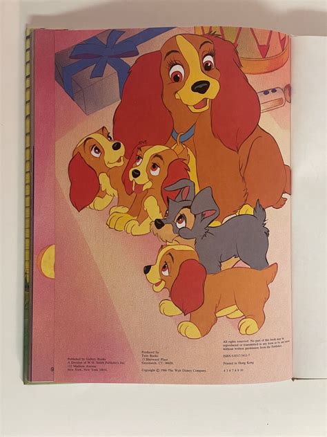 1986 Lady And The Tramp Disney Classic Series Etsy