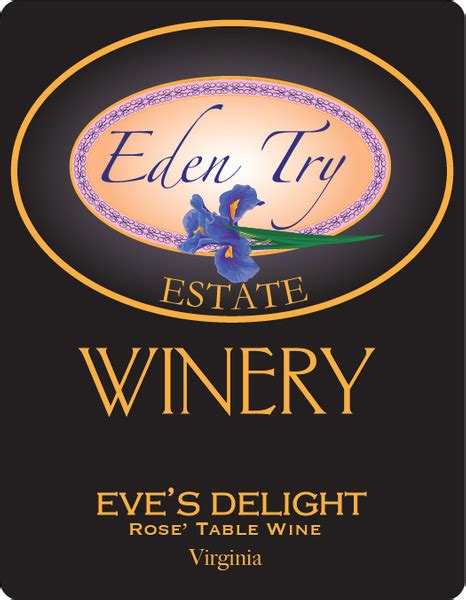 Eves Delight Rose From Eden Try Estate Winery Vinoshipper