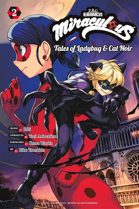 Miraculous Tales Of Ladybug And Cat Noir Manga 2 Warita Koma Tsuchida Riku Zag Toei